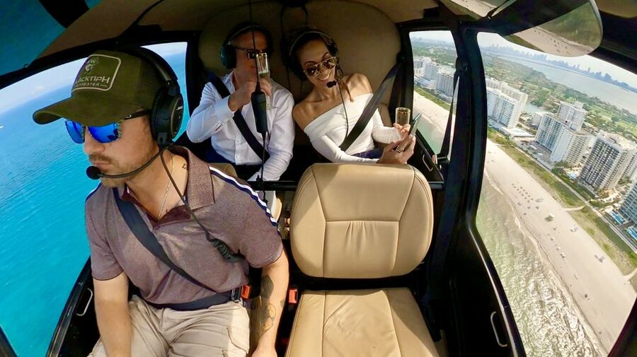 Miami: 30-Minute Private Helicopter Tour with Champagne - Key things to know before you go