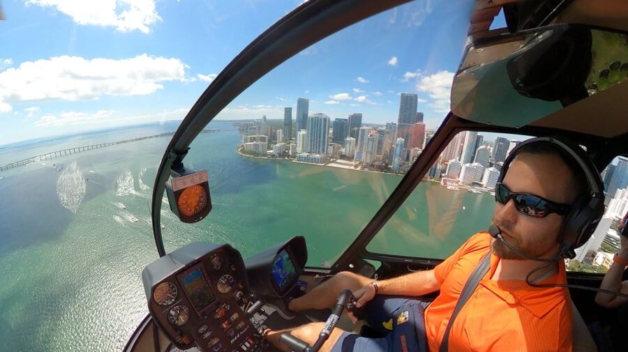 Miami: 30-Minute Private Helicopter Tour with Champagne - Coral Gables, Coconut Grove, and the islands you can spot fast