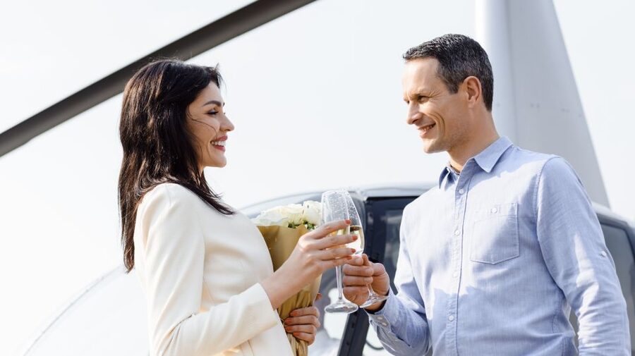 Miami: 30-Minute Private Helicopter Tour with Champagne - Key Biscayne and wildlife spotting: manatees, dolphins, sharks, birds