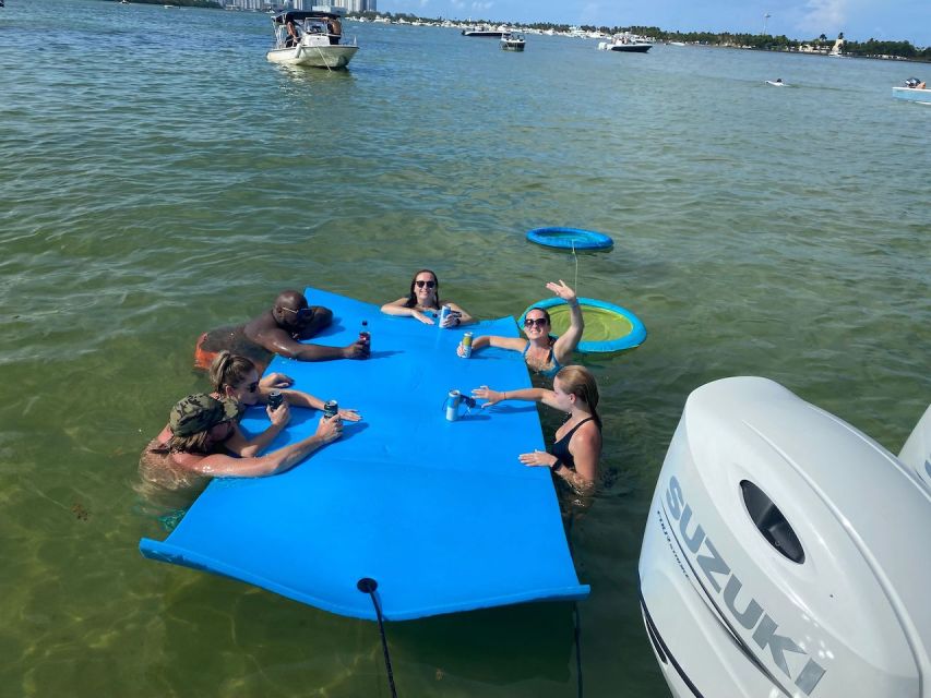 Miami: 4-Hour Island Hopping Boat Trip with Water Toys - Monument Island: another anchoring moment for photos and peace
