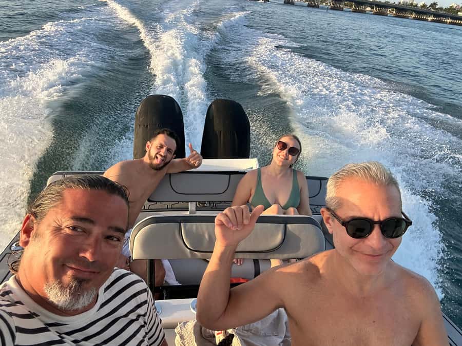 Miami: 4-Hour Island Hopping Boat Trip with Water Toys - Captains make the difference: Alex, Mauricio, and Scott’s style