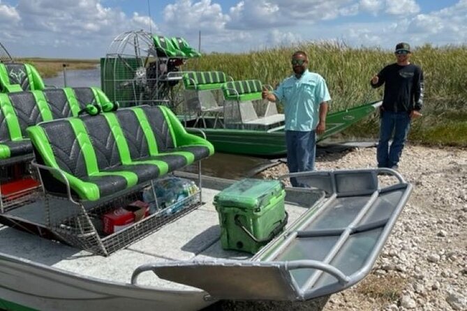 Miami: 90 Minute Private Everglades Airboat Ride - What you’ll see: sawgrass edges and deep channel views