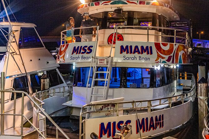 Miami: Adults Only Party Cruise with Two Drinks Included - Drinks on board: included cocktails, bar pricing, and staying in control