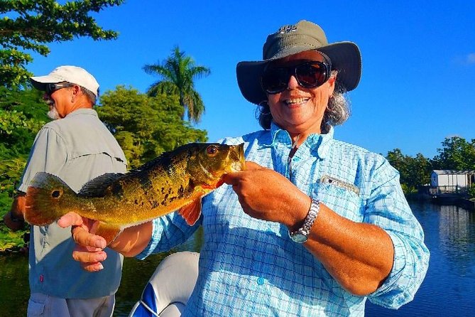 Miami Airport Lakes Peacock Bass Fishing Trip (1 to 4 ppl) - What’s included (and what you still need to sort out)