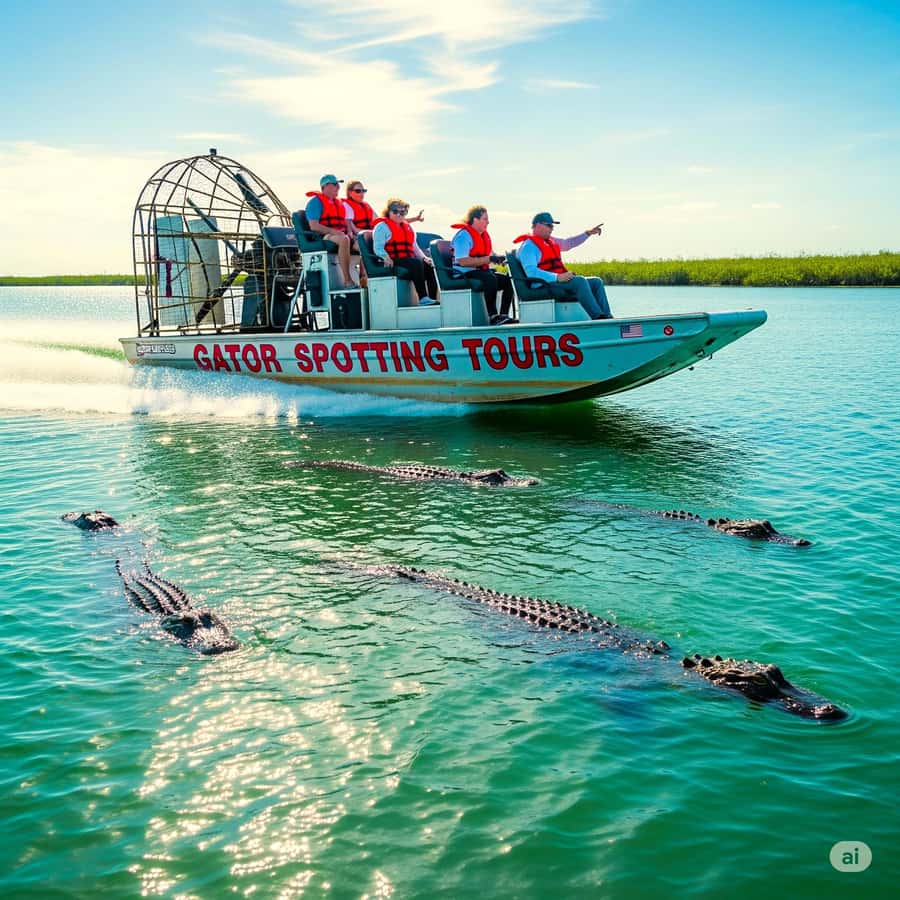 Miami: Alligator Spotting Airboat and Wildlife Reserve - The 45-minute airboat ride: speed, swamp views, and the roof question