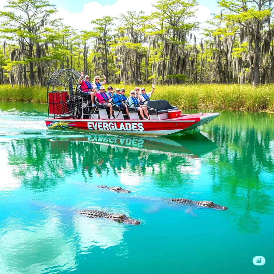 Miami: Alligator Spotting Airboat and Wildlife Reserve - The wildlife show with Seminole methods: up-close alligators and mixed feelings