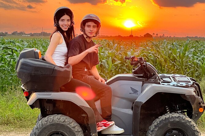 MIAMI ATV Premium Day/Night ride FREE passenger NO HIDDEN FEE - Where this Miami ATV ride happens, and why that matters