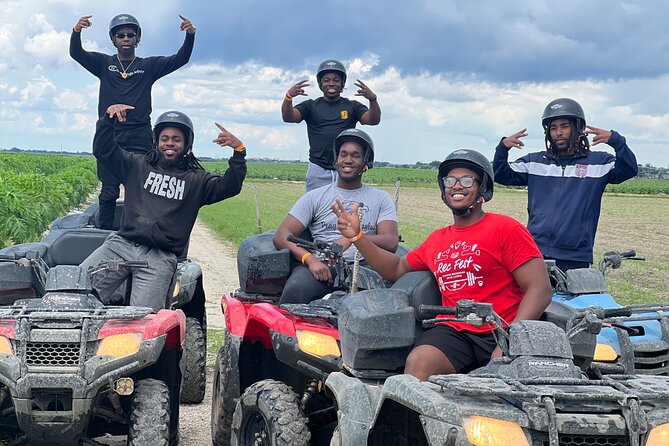 MIAMI ATV Premium Day/Night ride FREE passenger NO HIDDEN FEE - What you’ll see on the trails: fields, mud, and sometimes sunflower season