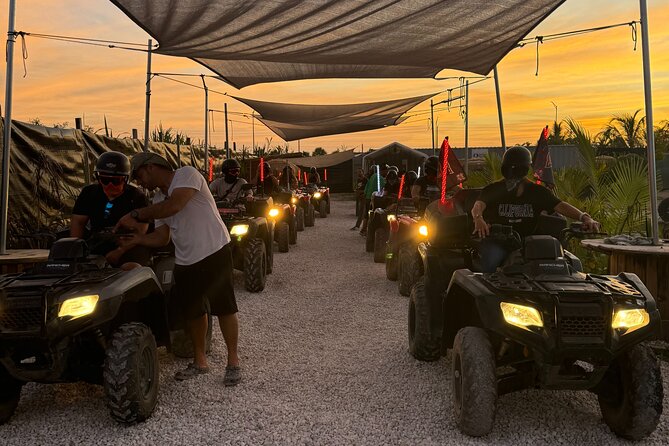 Miami ATV Prime day and night tours free googles - The ATV ride itself: what the trails feel like