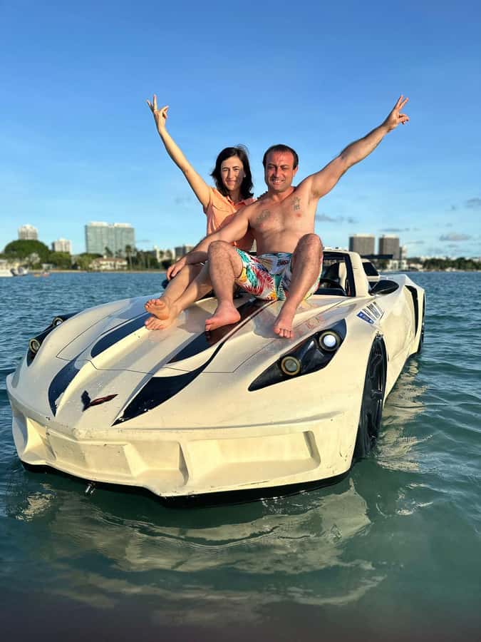 Miami Beach: 1 Hour Jetcar Rentals & 30min Celeb Boat Tour - Key highlights to know before you go