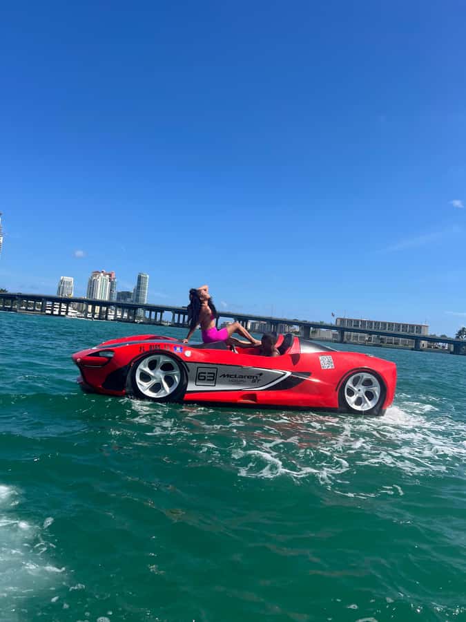Miami Beach: 1 Hour Jetcar Rentals & 30min Celeb Boat Tour - The skyline value: $49 booking plus the $250 remaining balance