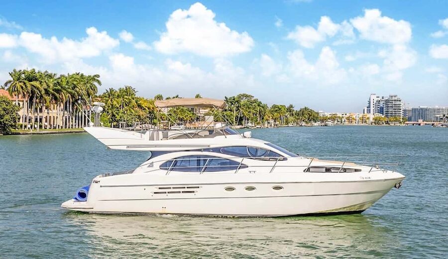 Miami Beach: 48 Foot Private Yacht Rental - A 48-Foot Private Yacht from 5400 Collins Ave