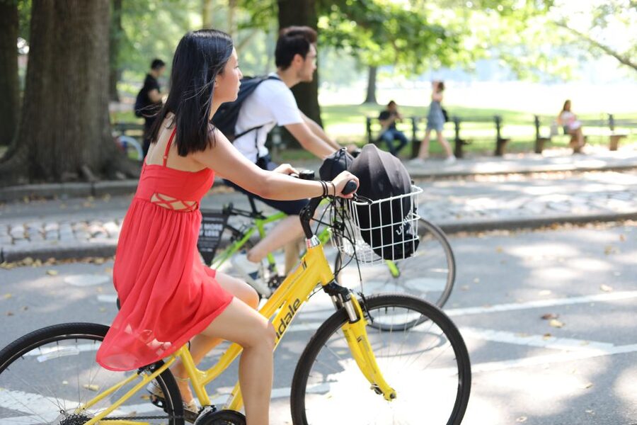 Miami Beach: Bike or eBike Rental with Map - The bike path to South Pointe Pier: the ride’s payoff