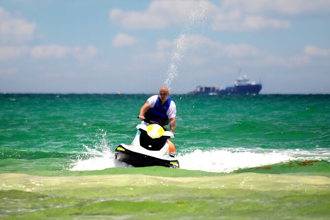 Miami Beach Jet Ski Rental with No Hidden Fees - Biscayne Bay jet ski time with Miami skyline views