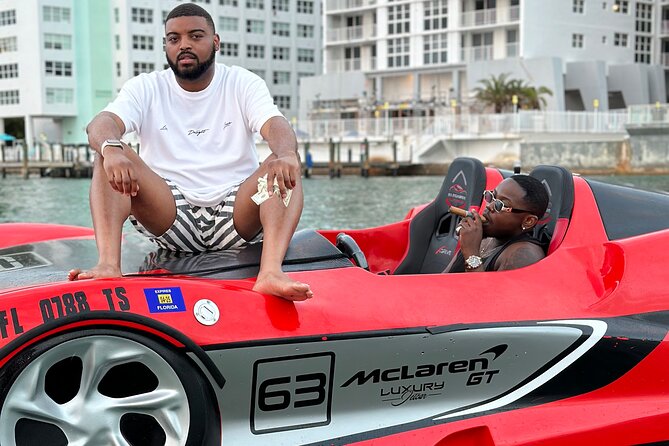 Miami Beach Jetcars and Free Boat Ride - Crew, Vibe, and Photo Help (Rico’s the Name to Remember)