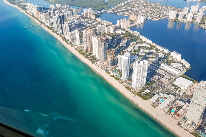 Miami Beach: Luxury Plane Tour with Free Champagne - Port of Miami aerial views: big-city industry from a calmer angle