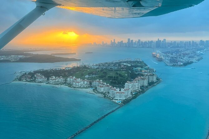 Miami Beach: Luxury Plane Tour with Free Champagne - Champagne time and birthday touches: how the vibe turns celebratory fast