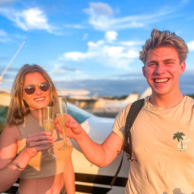 Miami Beach: Romantic Sunset Flight with Champagne - Key highlights at a glance