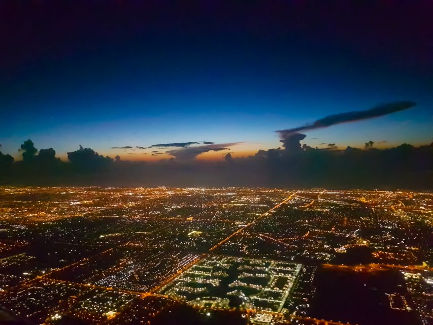 Miami Beach: Romantic Sunset Flight with Champagne - The flight route you’re booking: Key Biscayne to downtown Miami