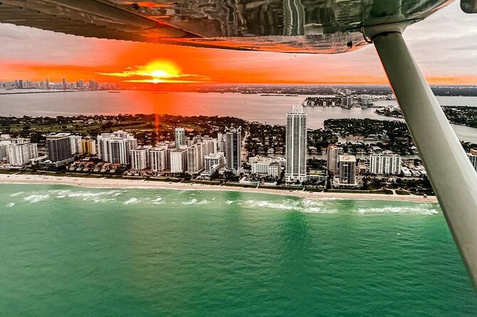 Miami Beach: Romantic Sunset Private Airplane Tour with Champagne - Key Highlights Worth Booking For
