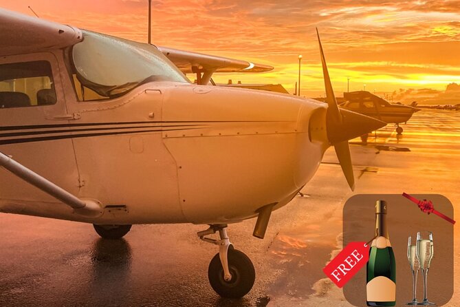 Miami Beach: Romantic Sunset Private Airplane Tour with Champagne - Price and Value: $149 Per Person, But Read the Minimum Ticket Rule