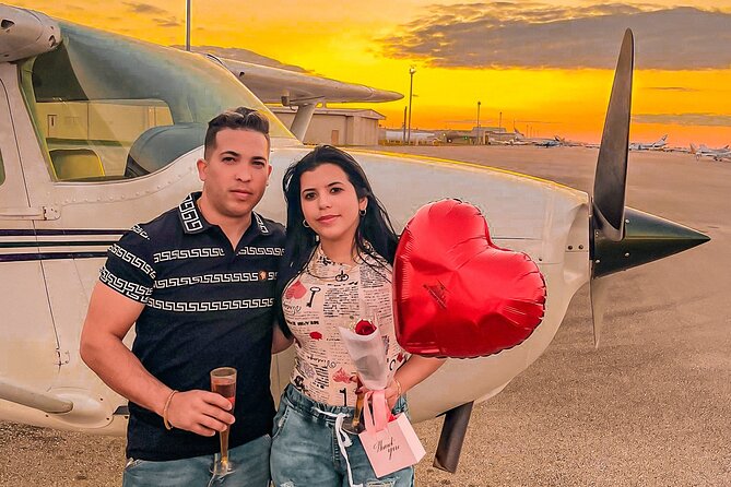 Miami Beach: Romantic Sunset Private Airplane Tour with Champagne - What It Feels Like in the Air (Based on Real-World Feedback)