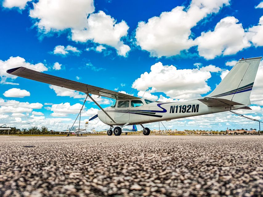 Miami Beach: South Beach Private Airplane Tour with Drinks - Entering Miami Executive Airport With a Real Safety Brief