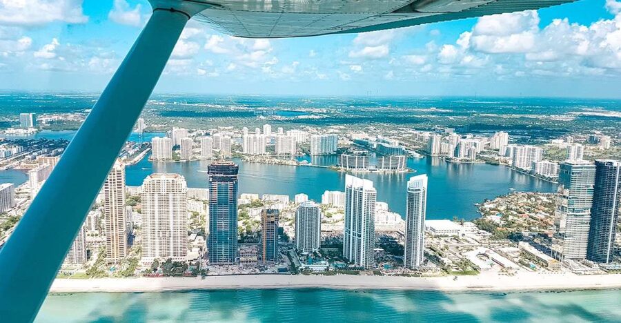 Miami Beach: South Beach Private Airplane Tour with Drinks - Drinks and Comfort: Soda, Water, Juice Only