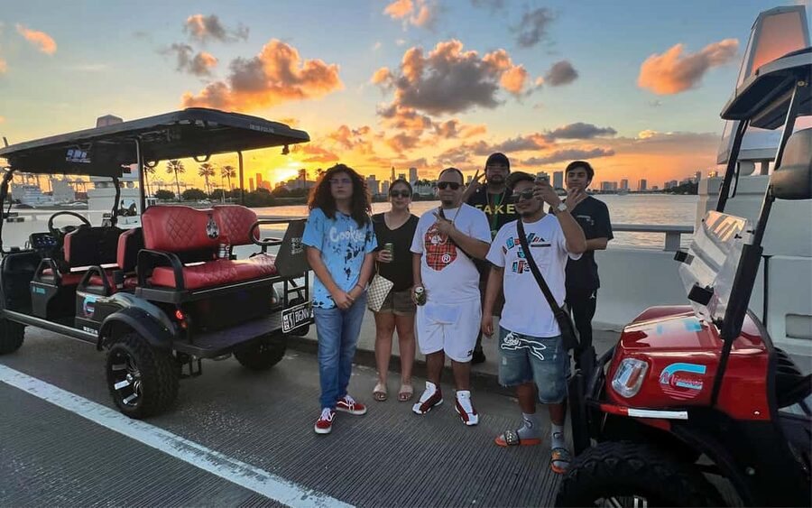 Miami Beach|South Point Golf Cart Tour - Ocean Drive stops without the walking penalty