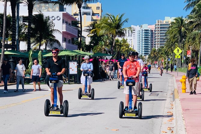 Miami Beach Tour Segway Glide - Getting comfortable on the Segway: training, helmets, and real confidence