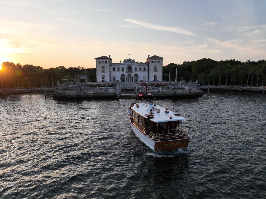 Miami Beach: Vizcaya Sunset Cruise Includes Food and Drink - Why a Vizcaya sunset cruise changes the whole view