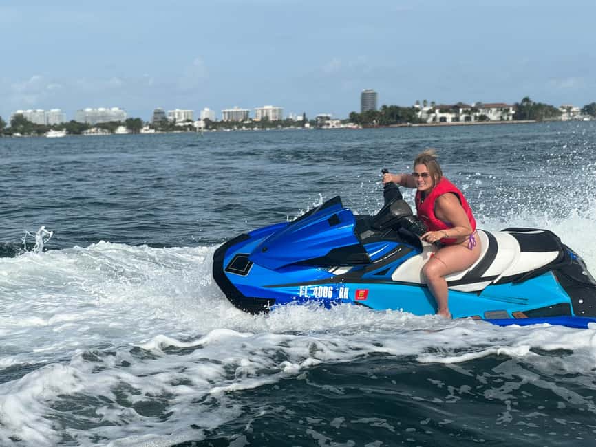 Miami Beach: WaveRunner 1 Hour Rental & 1 Hour Boat Ride - Training and Gear: Getting Ready to Drive (Not Just Sit)