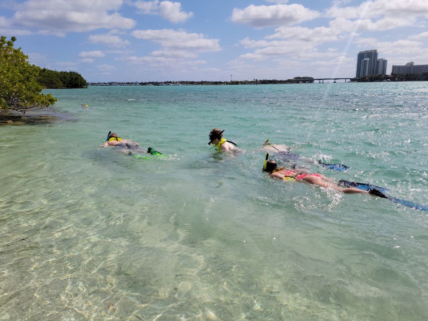Miami: Beginner-Friendly Island Snorkeling by SUP or Kayak - Snacks, unlimited drinks, and the comfortable vacation rhythm