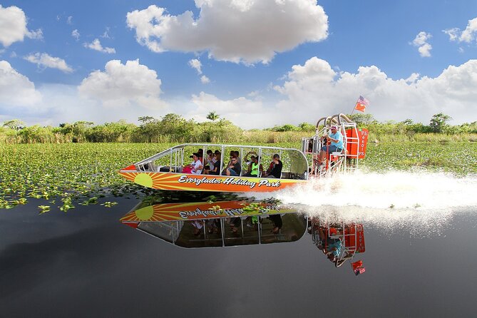 Miami Best Of Combo: Everglades, Bay Cruise, & Open-top Bus Tour - Everglades airboat: the River of Grass ride and alligator-spotting time