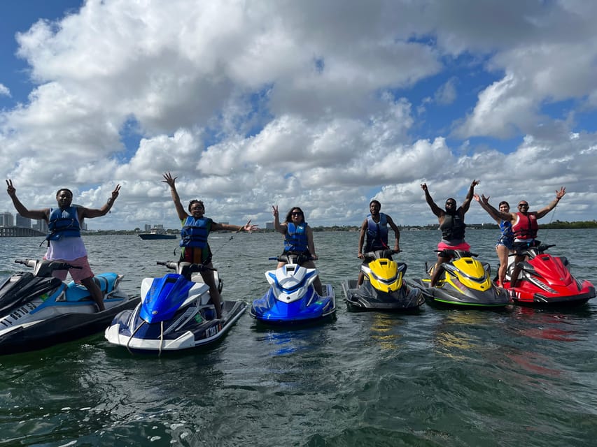 Miami: Biscayne Bay and Miami Beach Guided Jet Ski Adventure - The main event: 1 hour of jet skiing in Biscayne Bay