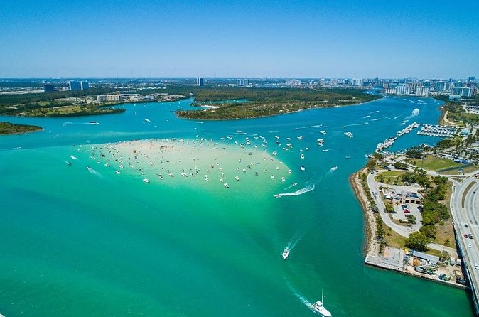 Miami Biscayne Bay Boat Tour with Sandbar Experience. - On-Board Comfort: Fruit, Cold Drinks, Shade, and Music
