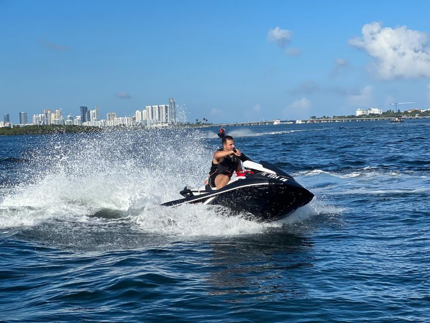 Miami: Biscayne Bay Jet Ski Rental - What You’ll See on the Water: Mansions, Islands, City, and Sandbars