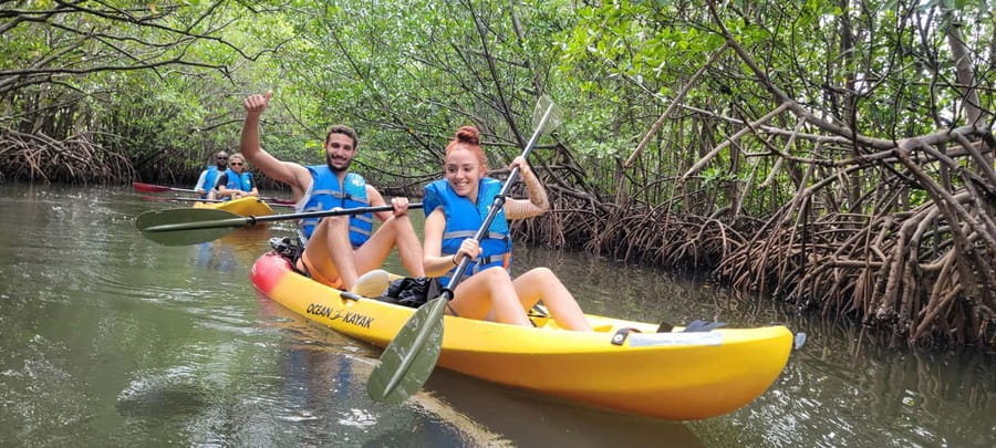 Miami: Biscayne Bay Ultimate Boat Tour with Kayak Experience - Key points at a glance