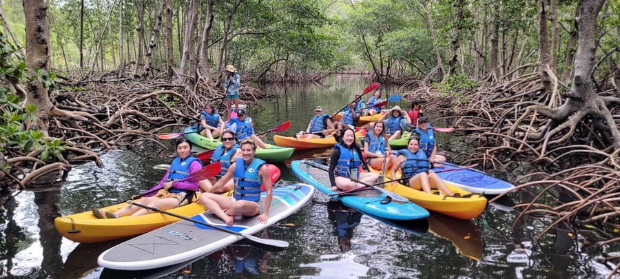 Miami: Biscayne Bay Ultimate Boat Tour with Kayak Experience - Raccoon Island: the main event, plus the one rule to remember