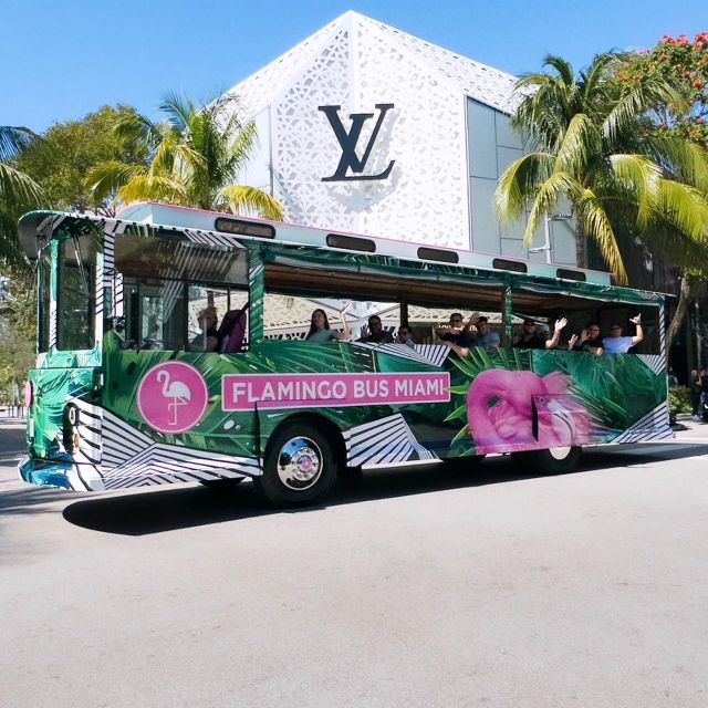 Miami Bus Tour Flamingo Open Air Trolley Bus Tours City Tour - Getting On the Trolley: Where to Meet and How to Time It