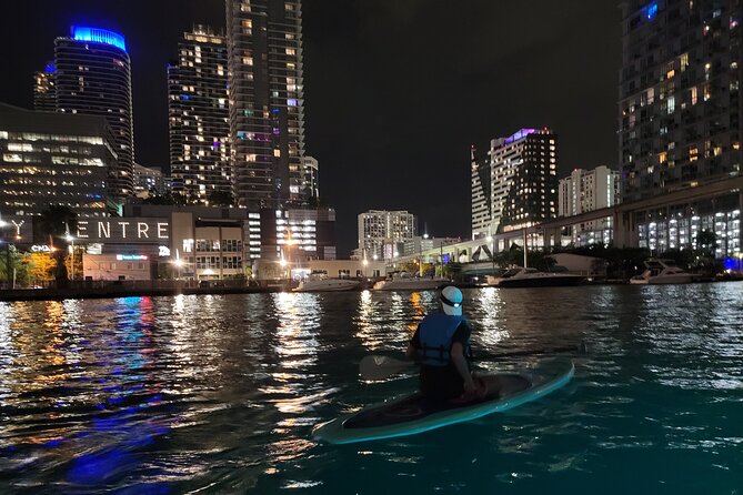Miami City Lights Night SUP or Kayak - Kayak or SUP: which choice fits your effort level