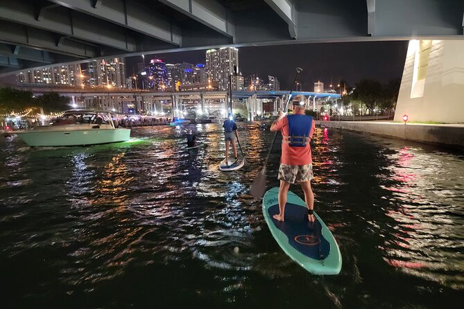 Miami City Lights Night SUP or Kayak - Gear, drinks, and the comfort details that matter