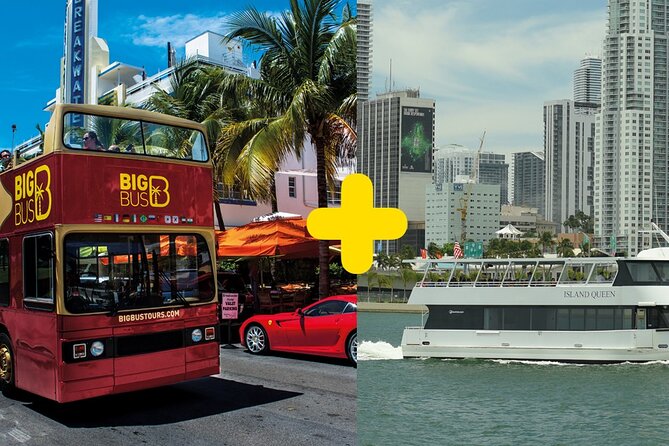 Miami Combo: Open-top Bus Tour and Sightseeing Bay Cruise - Key Takeaways Before You Go