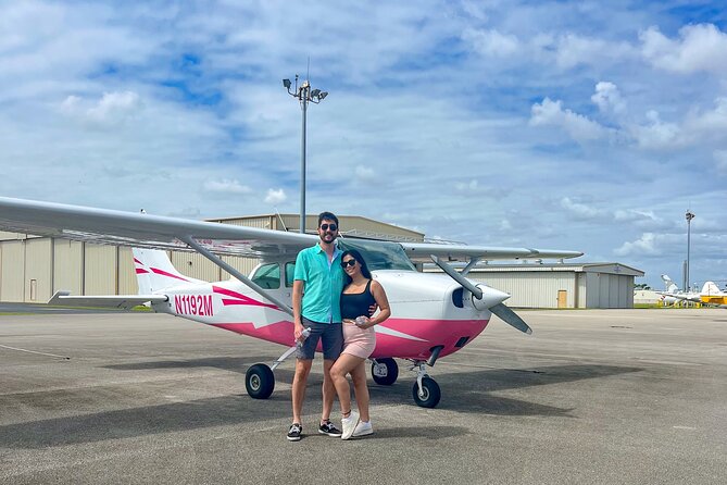 Miami Downtown Airplane Tour with Free drinks - The 30-minute route: what you’ll actually see over Miami