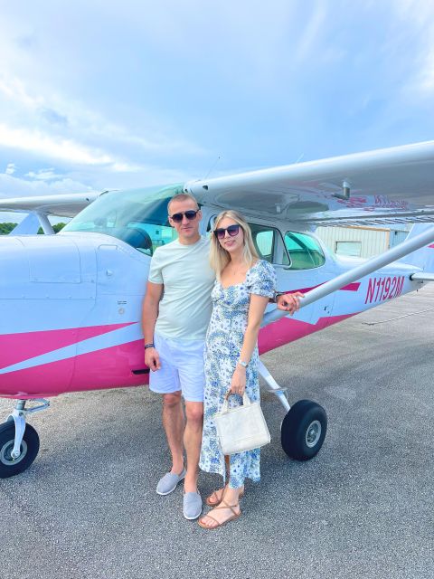 Miami: Downtown Private Airplane Tour with Soft Drinks - Price and value: $86 for a private flight, with one catch for solo flyers