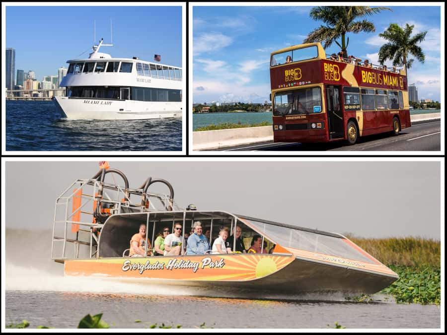 Miami: Everglades Experience, Bay Cruise & Open-Top Bus Tour - Where You Meet: Soundscape Park vs Bayside Marketplace Time Slots