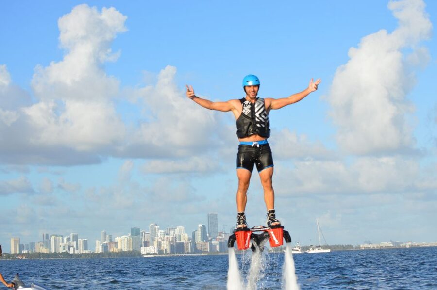 Miami: Flyboarding Experience - The instructor-led moment: how you learn to control Flyboard
