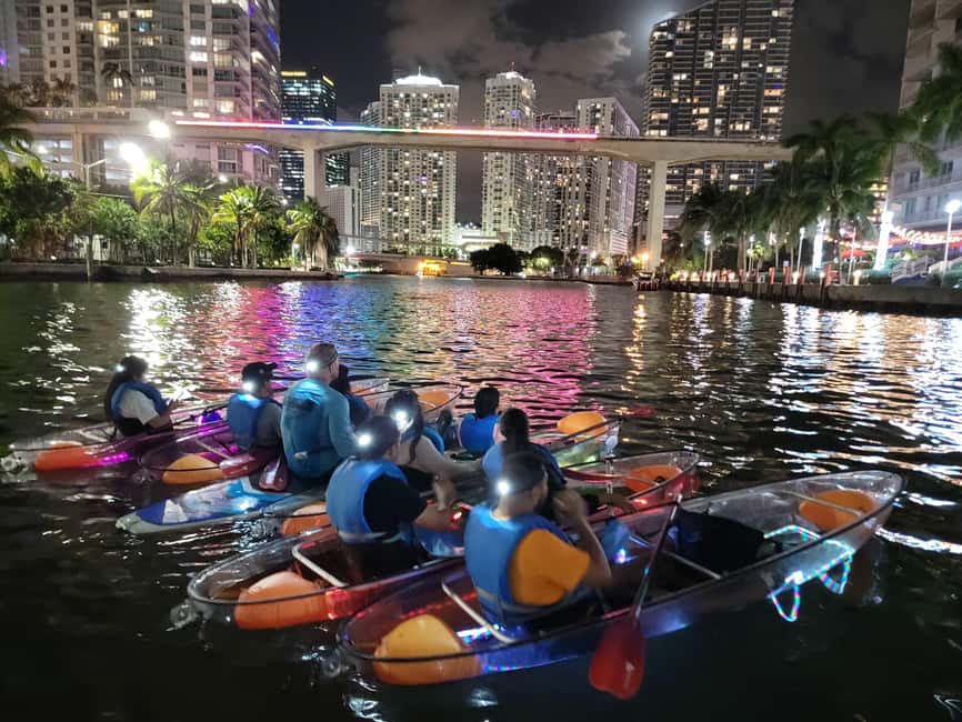 Miami: Guided LED-Lit Kayak Night Tour - Key things I’d highlight before you go