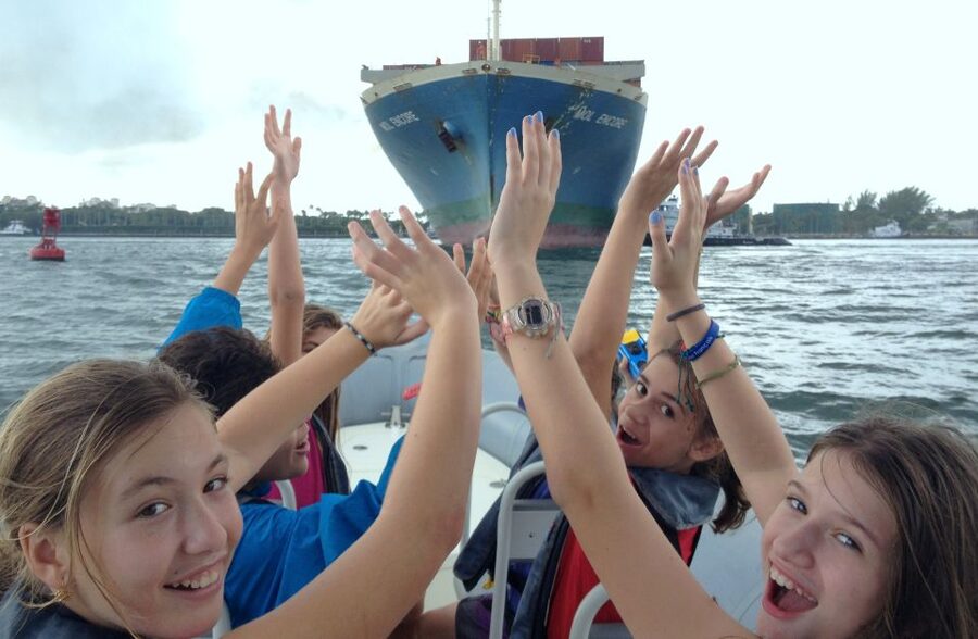 Miami: Guided Small Group Boat Tour + Iconic Stiltsville - Port of Miami and the working harbor view