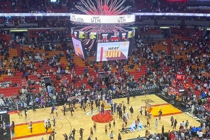 Miami Heat Basketball Game Ticket at Kaseya Center - Fan Engagement and Court-Side Atmosphere: Beyond Just Watching